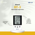 Elitech DT3 Digital Thermometer Hygrometer