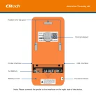Elitech GSP-6Pro Temperature Humidity Data Logger Bluetooth 2