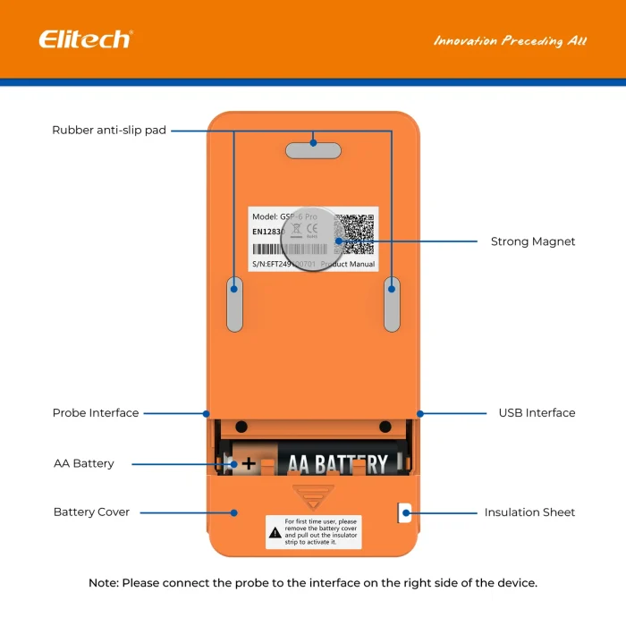 Elitech GSP-6Pro Temperature Humidity Data Logger Bluetooth 2