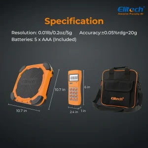 Elitech LMC-200 Refrigerant Scale 1