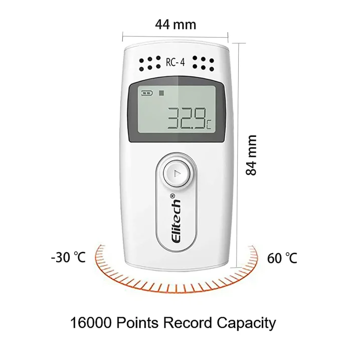 Elitech RC-4 USB Temperature Data Logger 1 Elitech RC-4 USB Temperature Data Logger 1