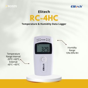 Elitech RC-4HC USB Temperature and Humidity Data Logger