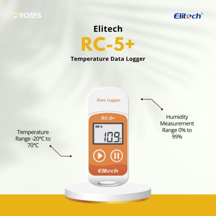 Elitech RC-5+ USB Temperature Data Logger