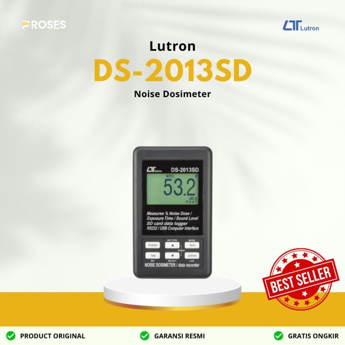Lutron DS-2013SD Noise Dosimeter Lutron DS-2013SD Noise Dosimeter