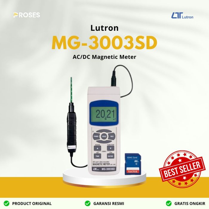 Lutron MG-3003SD Magnetic Meter