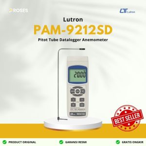 Lutron PAM-9212SD Pitot Tube Datalogger Anemometer