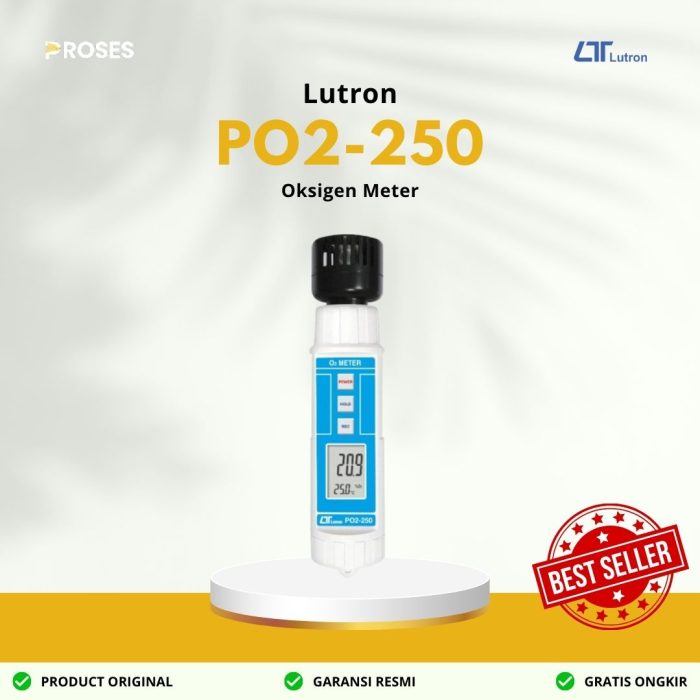 Lutron PO2-250 O2 Meter Lutron PO2-250 O2 Meter