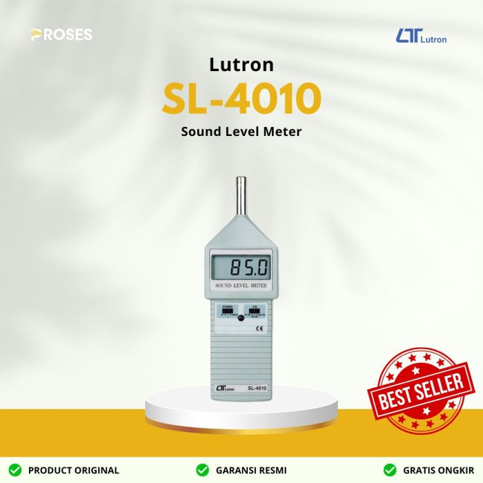Lutron SL-4010 Sound Level Meter