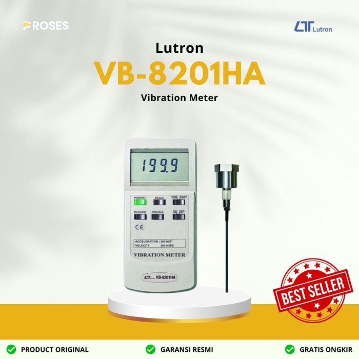Lutron VB-8201HA Vibration Meter Lutron VB-8201HA Vibration Meter