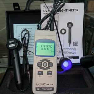 Lutron YK-37UVSD UVA UVC Light Meter 1 Lutron YK-37UVSD UVA UVC Light Meter 1