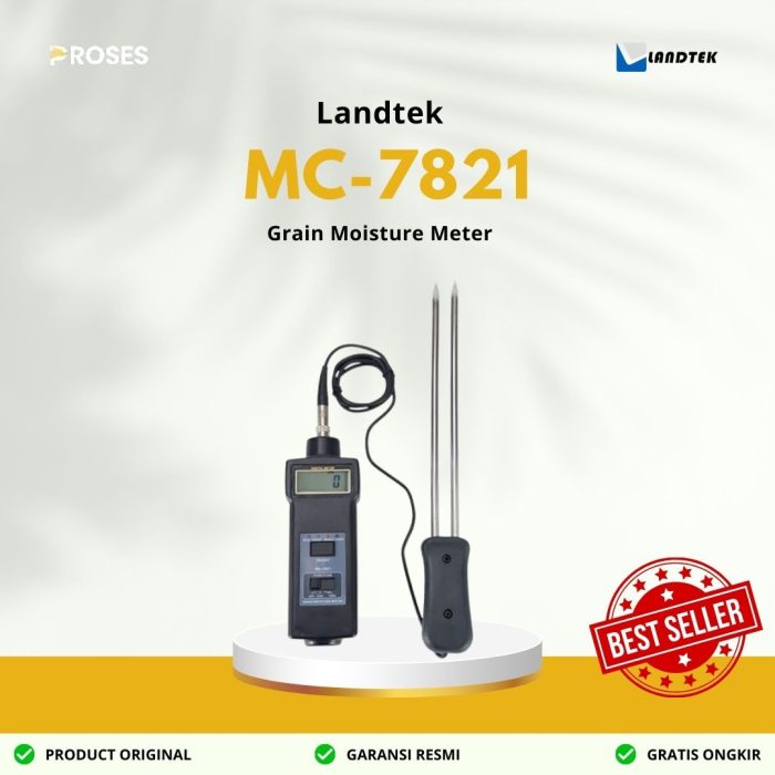 Landtek MC-7821 Grain Moisture Meter