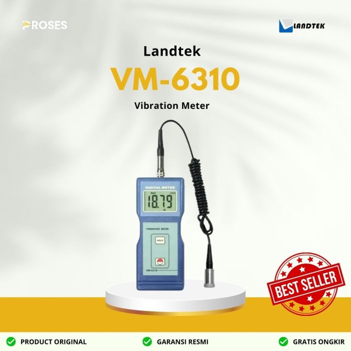 Landtek VM-6310 Vibration Meter Landtek VM-6310 Vibration Meter