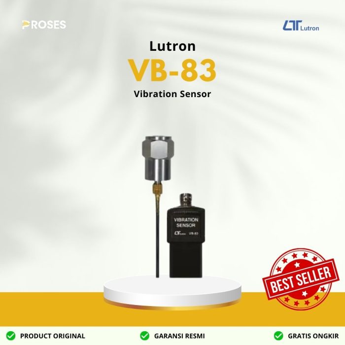 Lutron VB-83 Vibration Sensor Lutron VB-83 Vibration Sensor