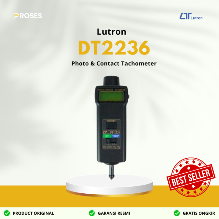 Photo & Contact Tachometer Photo & Contact Tachometer