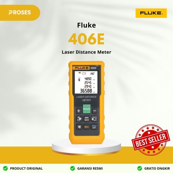 Fluke 406E Laser Distance Meter 60M