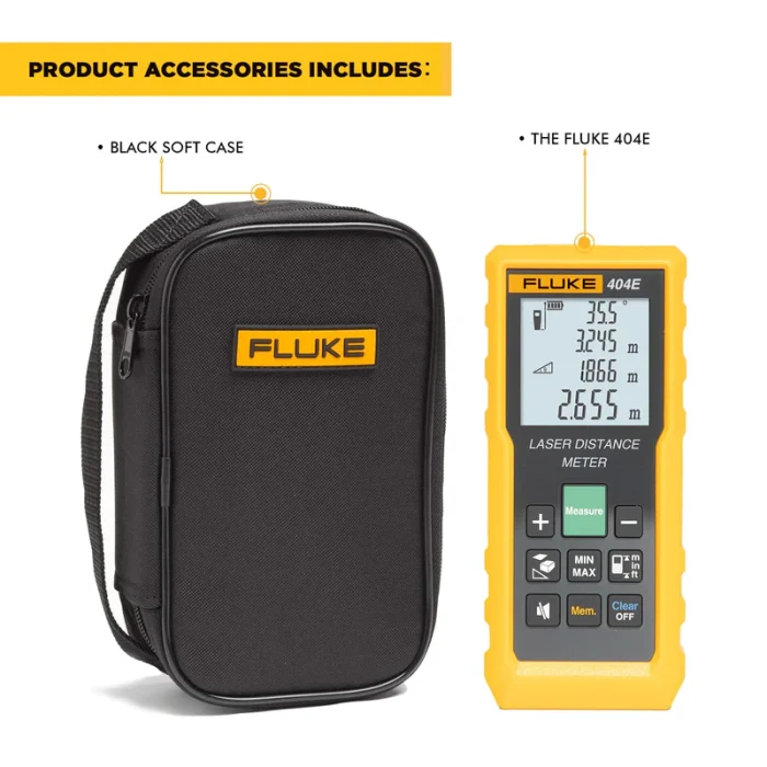 Fluke 406E Laser Distance Meter 60M 2
