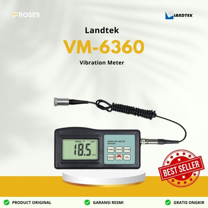 Landtek VM-6360 Vibration Meter Landtek VM-6360 Vibration Meter