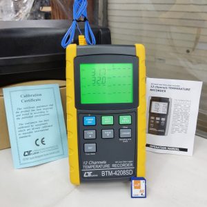 Lutron BTM-4208SD 12 Channels Temperature Recorder 1