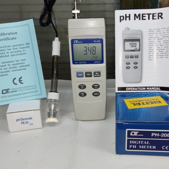 Lutron PH-208 PH Meter 1 Lutron PH-208 PH Meter 1