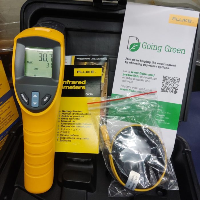 Fluke 561 HVAC Infrared & Contact Thermometer 3 Fluke 561 HVAC Infrared & Contact Thermometer 3