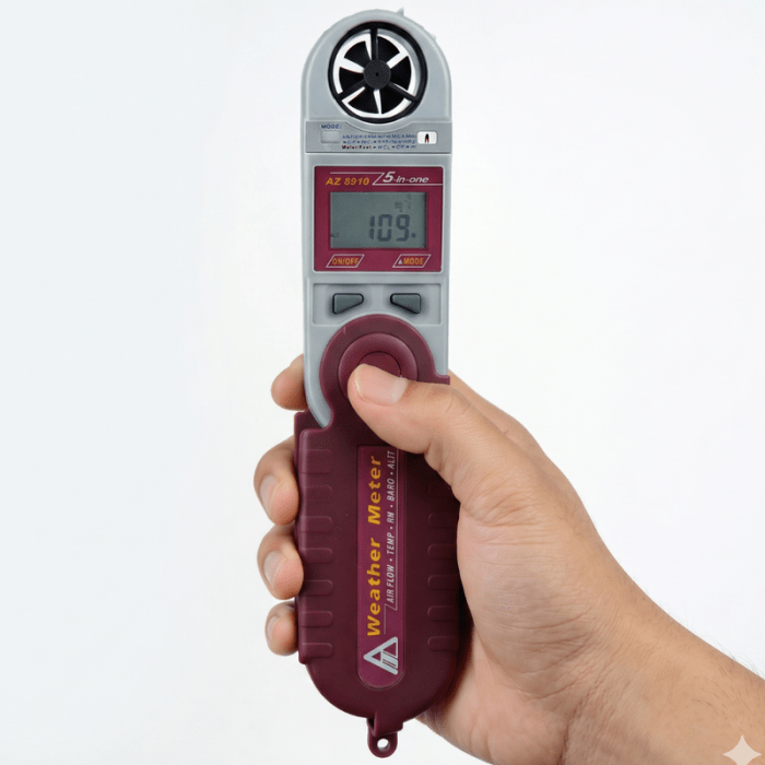 AZ Instrument 8910 Weather Meter Anemometer 5 in 1 2