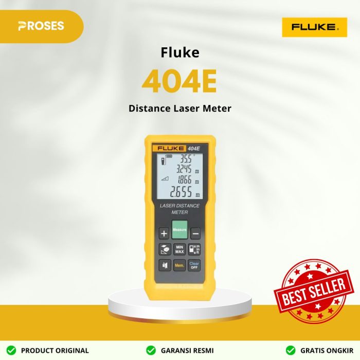 Fluke 404E Distance Laser Meter