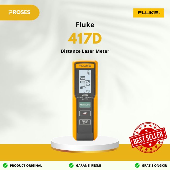 Fluke 417D Digital Distance Laser Meter Fluke 417D Digital Distance Laser Meter