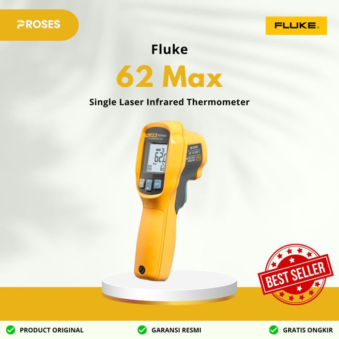 Fluke 62 Max Single Laser Infrared Thermometer