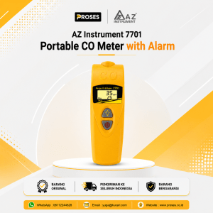 AZ Instrument 7701 Portable CO Meter with Alarm