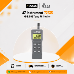 AZ Instrument 77535 NDIR CO2 Temp RH Monitor