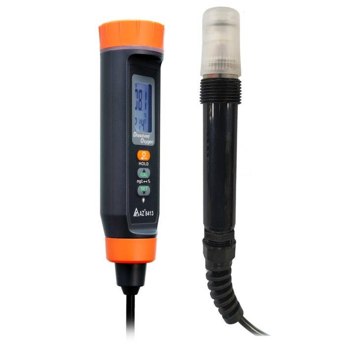 AZ Instrument 8413 Dissolved Oxygen Pen with long cable probe 1
