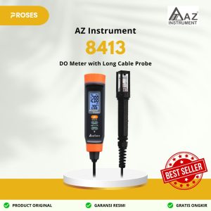 AZ Instrument 8413 Dissolved Oxygen Pen with long cable probe