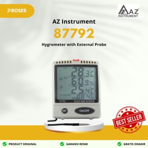 AZ Instrument 87792 Hygrometer with External Probe