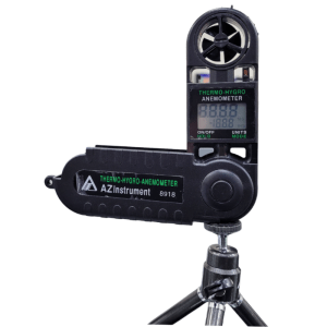 AZ Instrument 8918 Humidity Anemometer 1