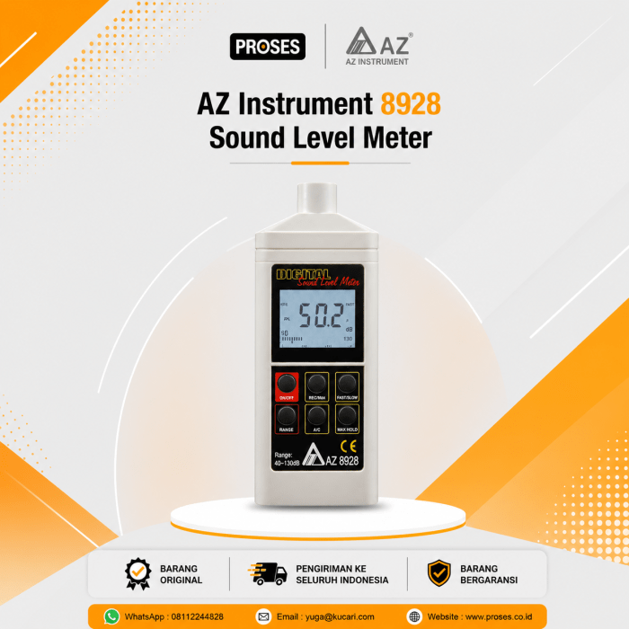 AZ Instrument 8928 Sound Level Meter AZ Instrument 8928 Sound Level Meter
