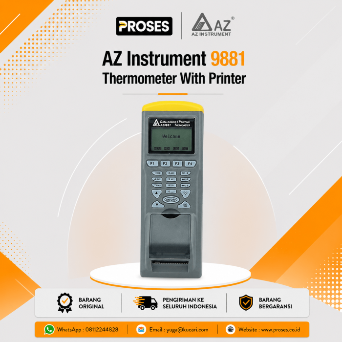 AZ Instrument 9881 Thermometer With Printer AZ Instrument 9881 Thermometer With Printer