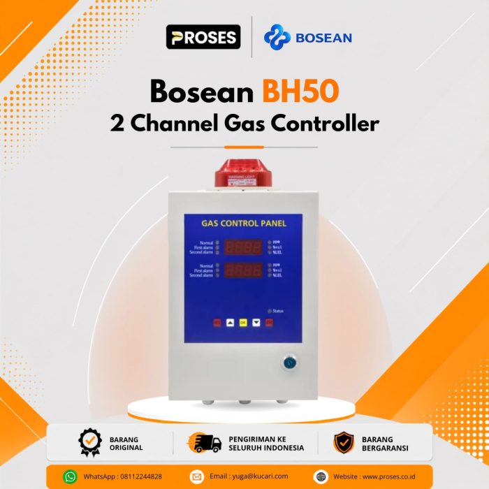 Bosean BH-50 2 Channel Gas Detector Controller