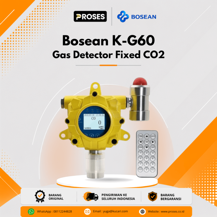 Bosean K-G60 Gas Detector Fixed CO2