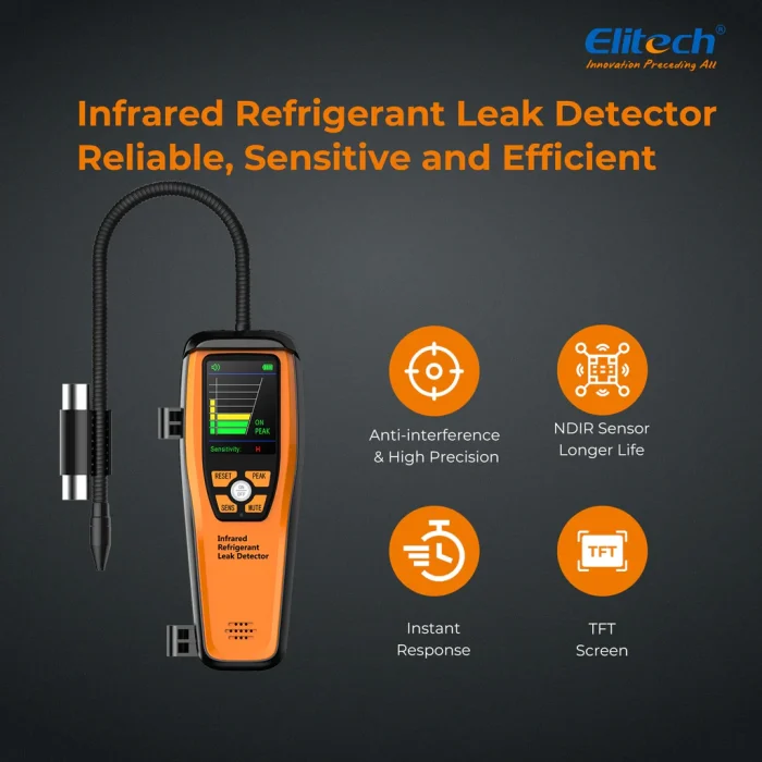 Elitech ILD-200 Leak Detector Tester HVAC Pipe 2