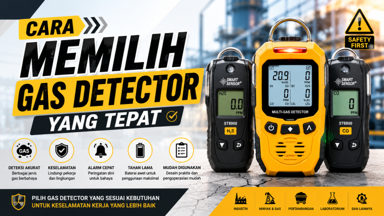 Cara Memilih Gas Detector yang Tepat: Panduan Lengkap Sebelum Membeli