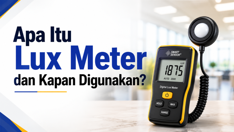 Apa Itu Lux Meter dan Kapan Digunakan? Panduan Lengkap untuk Mengukur Intensitas Cahaya