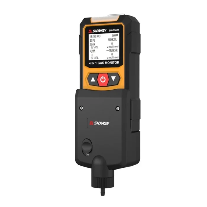 Sndway SW-7500A Pro Multi Gas Detector 4 in 1 With Air Pump 1