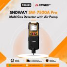 Sndway SW-7500A Pro Multi Gas Detector 4 in 1 With Air Pump