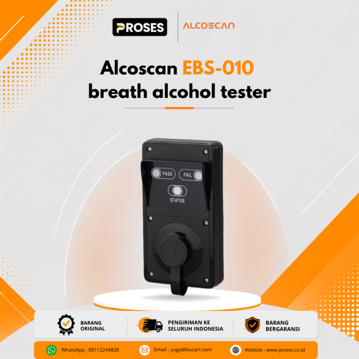 Alcoscan EBS-010 breath alcohol tester Alcoscan EBS-010 breath alcohol tester