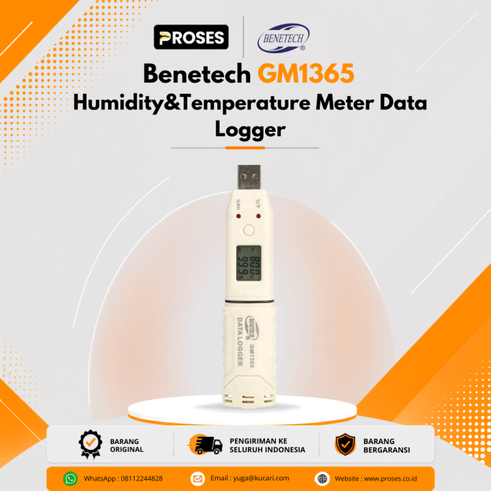 Humidity&Temperature Meter Data Logger