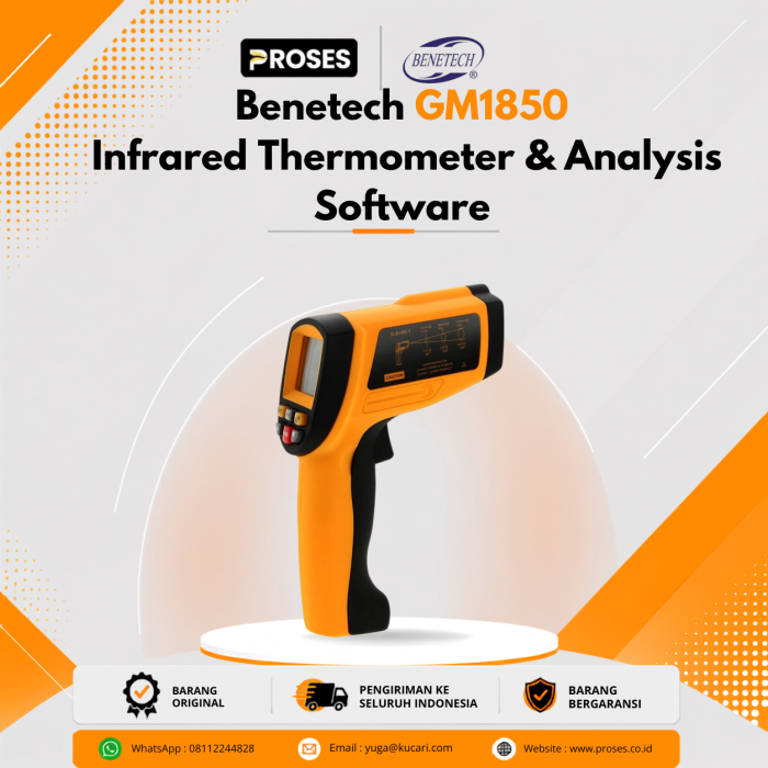 Infrared Thermometer & Analysis Software