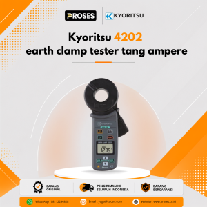 Kyoritsu 4202 earth clamp tester tang ampere
