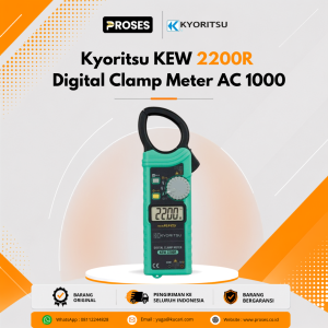 Kyoritsu KEW 2200R Digital Clamp Meter AC 1000