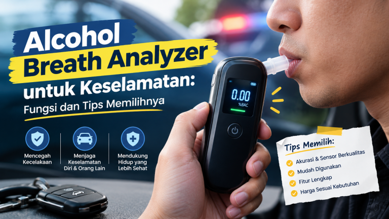 Alcohol Breath Analyzer untuk Keselamatan: Fungsi dan Tips Memilihnya