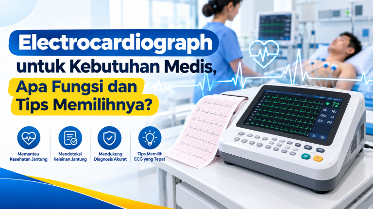 Electrocardiograph untuk Kebutuhan Medis: Fungsi dan Tips Memilihnya